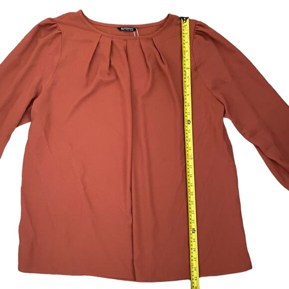 Bloomchic Long Sleeve Dusty Pink Blouse Size 18/20 NEW - Picture 6 of 6